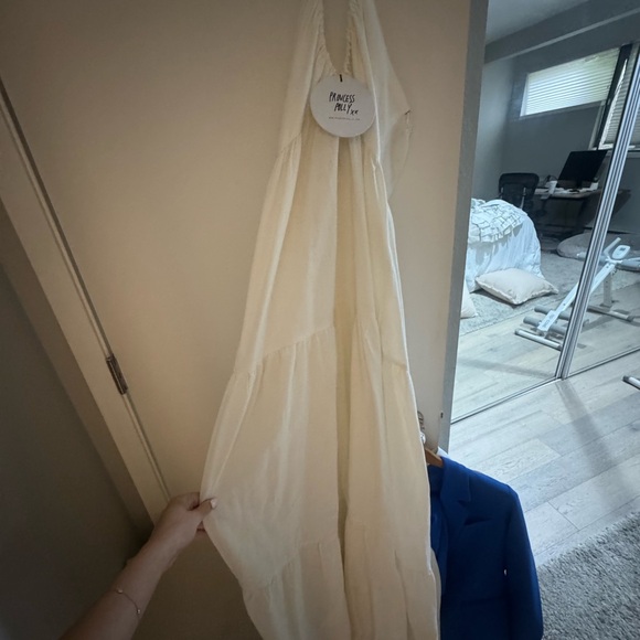Princess Polly Strapless White Maxi Dress - Picture 4 of 5